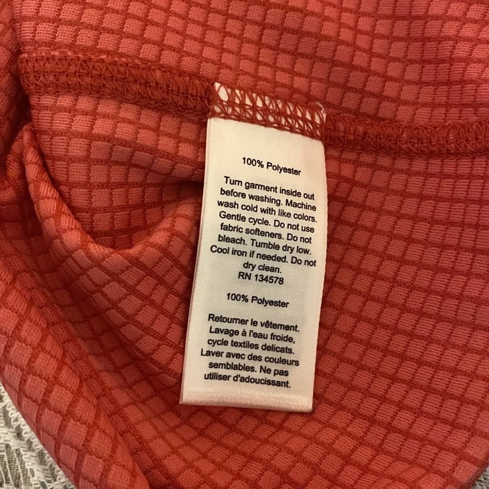 Women's Vineyard Vines Jacket Sz Small Corral Long Sleeves Quarter Zip Pullover
